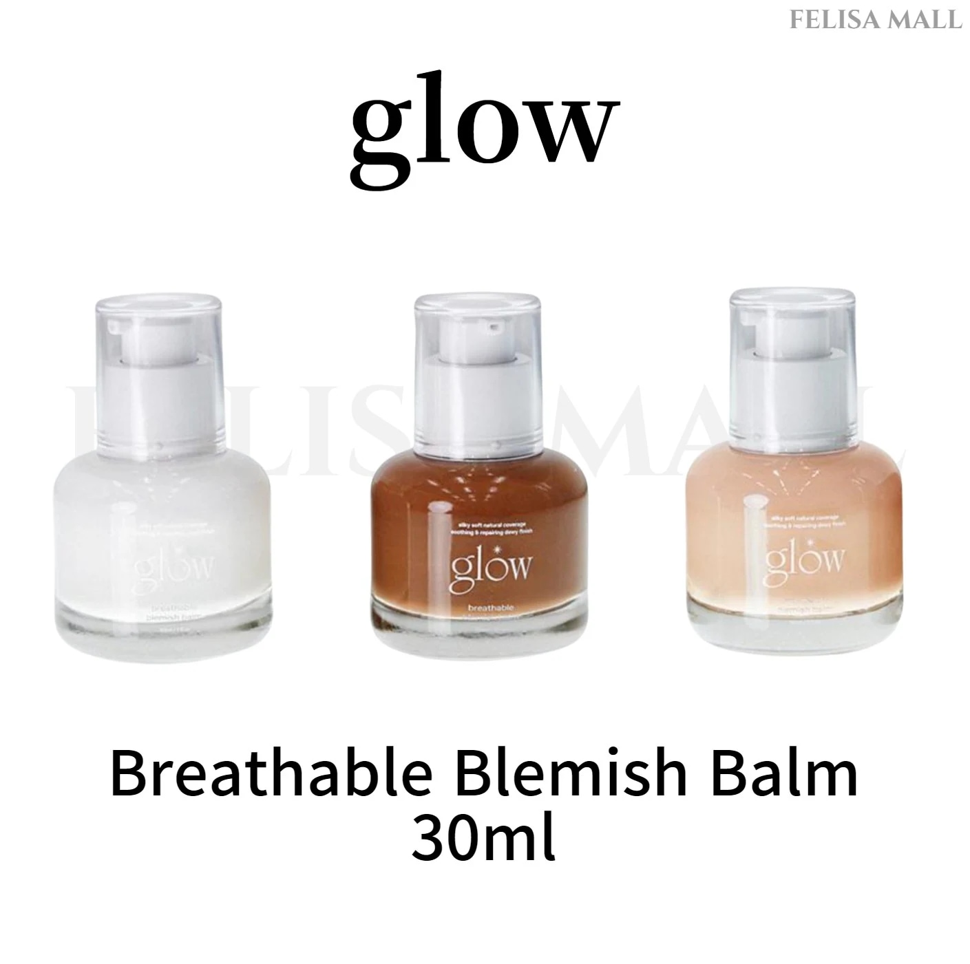 [glow] breathable blemish balm 30ml BBクリーム 韓国メイク