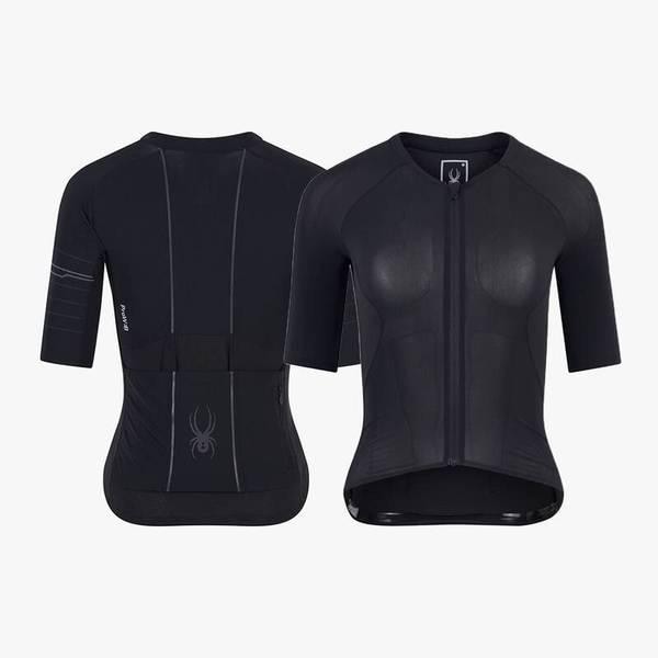 女性サイクルプロウェブ半袖ジャージ SPJPCNFT552WBLK 710011