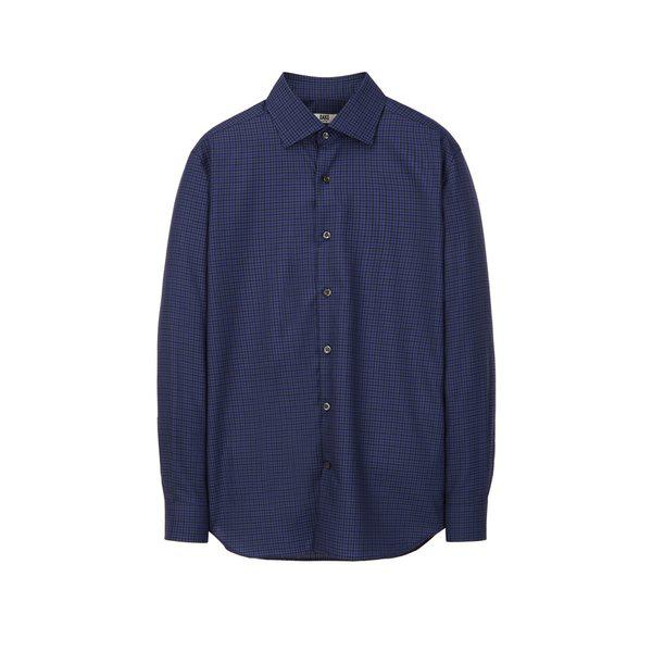 [26SS] [ZEGNA] ブルー ウールシルク マイクロパターン DMSH6A107B2