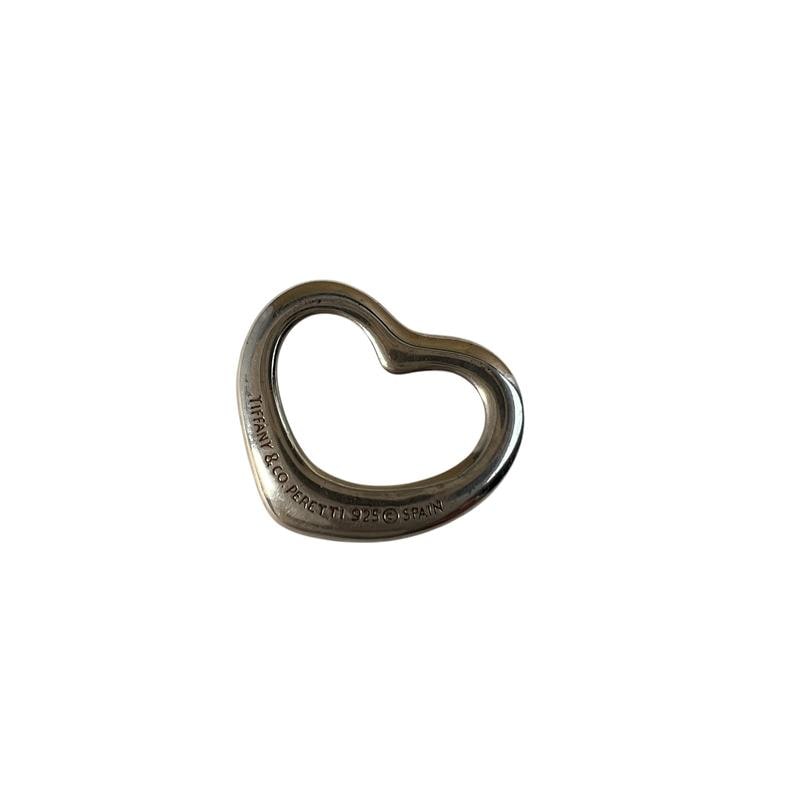 【最終処分SALE】Tiffany&Co. ティファニー オープンハート トップ アクセサリー シルバー A-11919