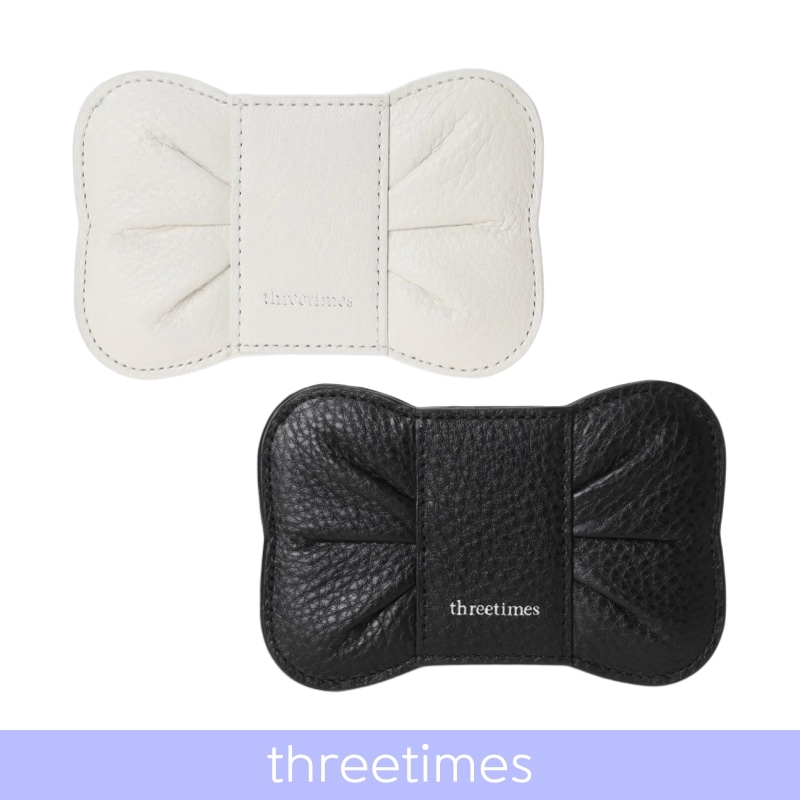 【韓国正規品】 Bow card holder