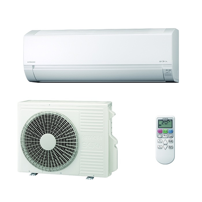 HITACHI 日立 白くまくん RAS-AJ40R2-W ルームエアコン 4.0kW 14畳程度 単相200V スターホワイト 軒先配送のみ