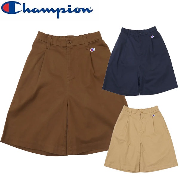 返品交換不可 期間限定セール Champion チャンピオン ハーフパンツ CW-C501 レディース
