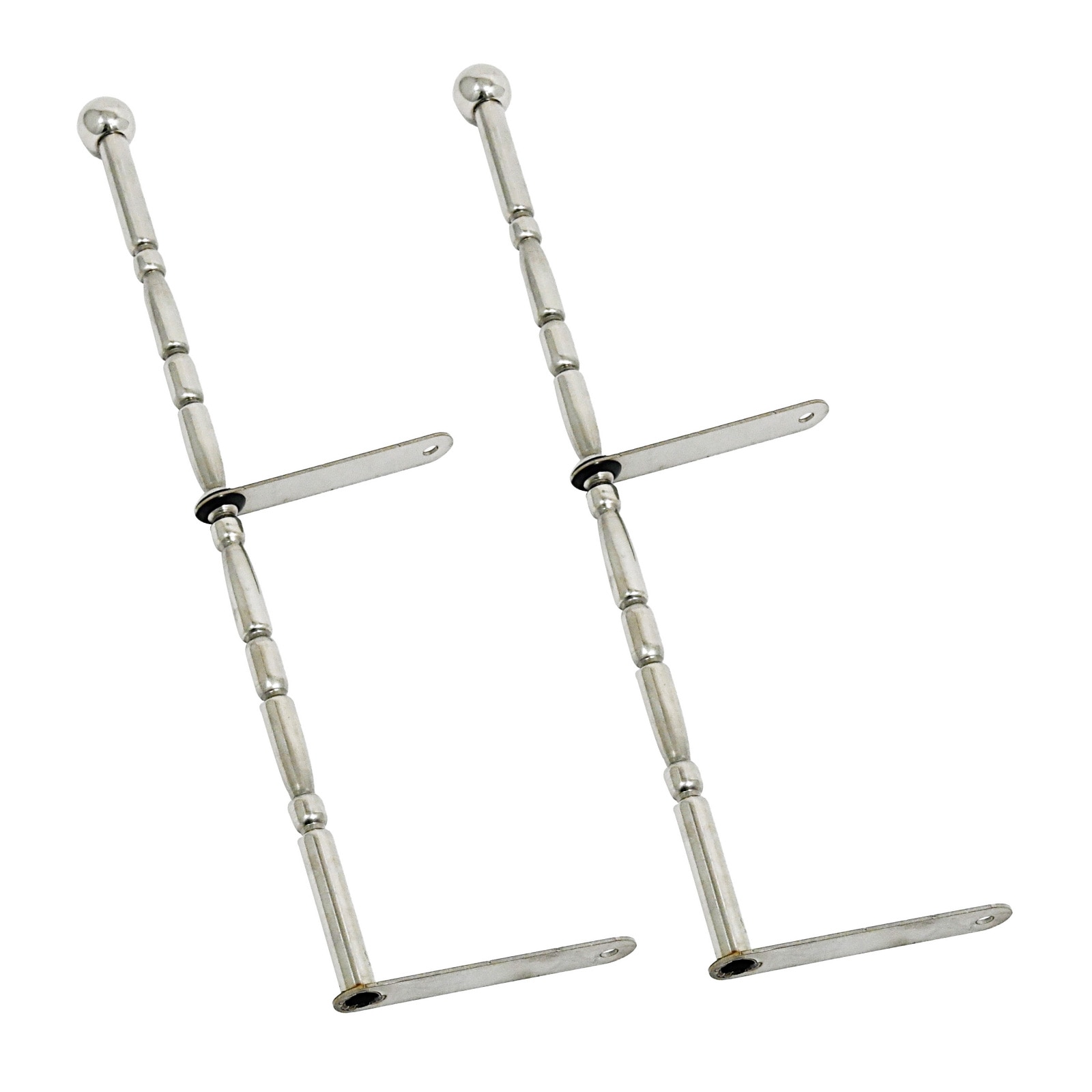 絞り型 バンパーポール 旗棒 汎用 60cm 2本セット トラック ダンプ デコトラ 大型車 コーナーポール フラッグポール 絞りタイプ 5,378円