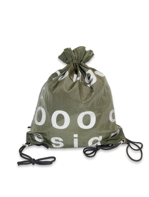 NOUGHT 000 Design Gym Sack / khaki