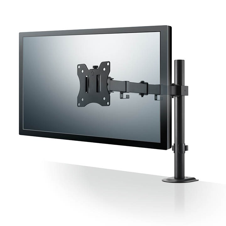 エレコム モニターアーム ディスプレイアーム シングルアーム ロング ブラック DPA-SN01BK