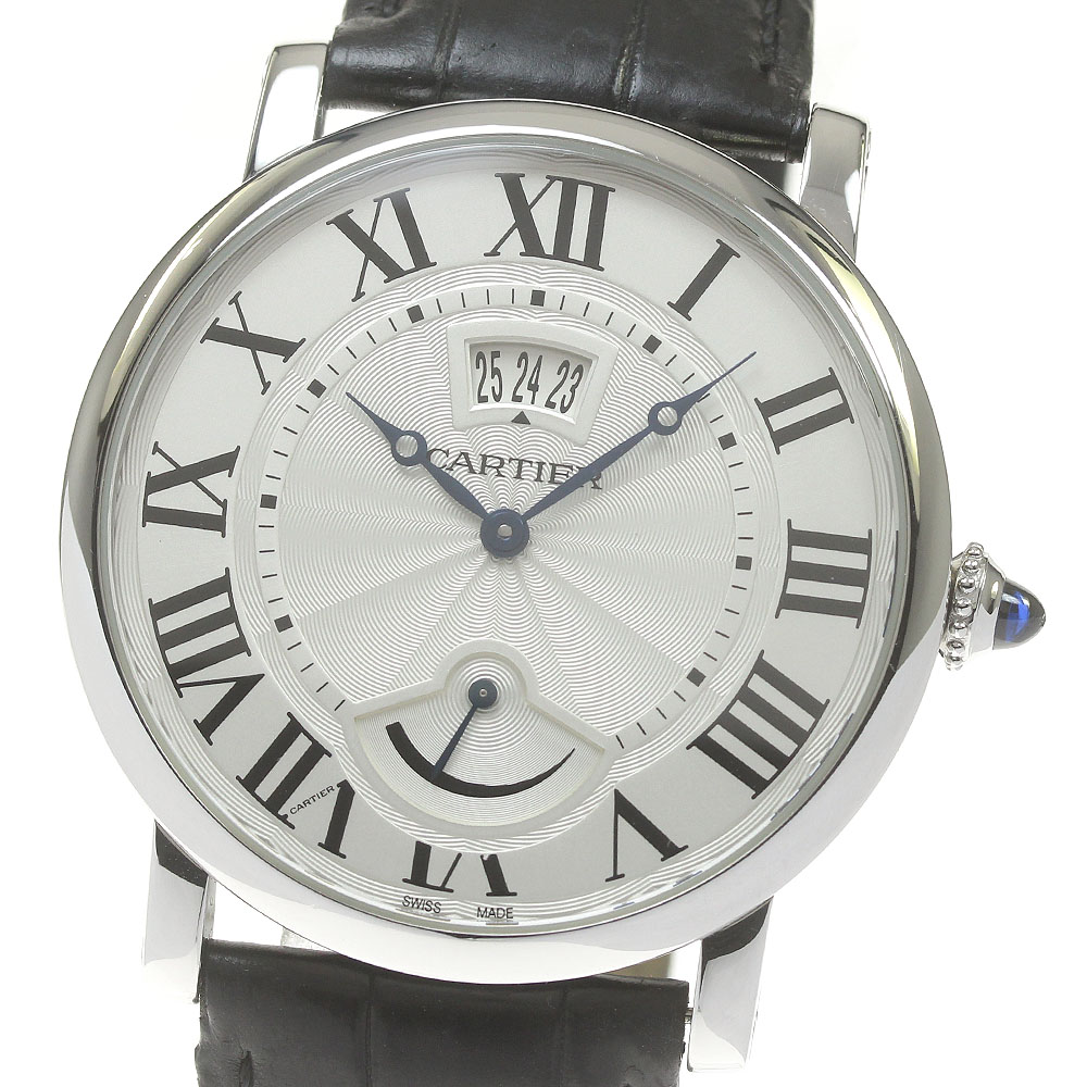 カルティエ CARTIER W1556369 ロトンド ドゥ カルティエ パワーリザーブ 手巻き メンズ _820800【中古】