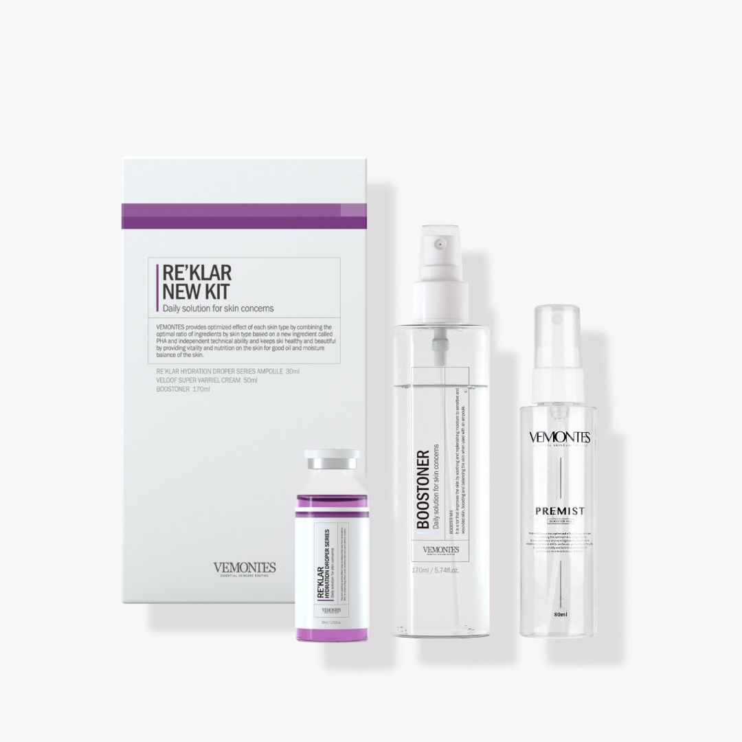 【韓国正規品発送】ベモンテスリクラアンプルミストキットアンプル30mlブースタートナー170ml工兵80ml + マスクパックをプレゼント