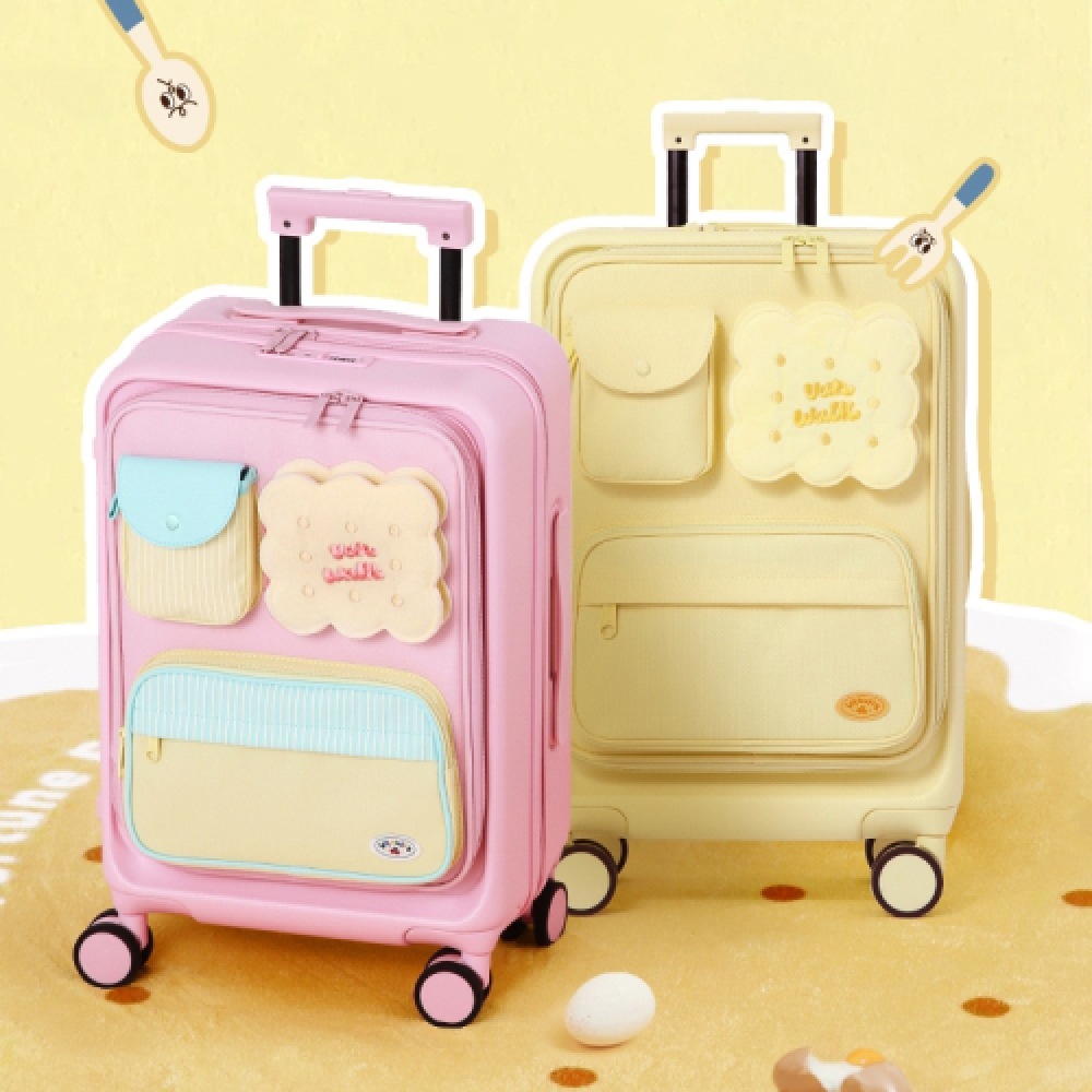 VANWALK マカロンキャリア 20インチ [クリームイエロー]