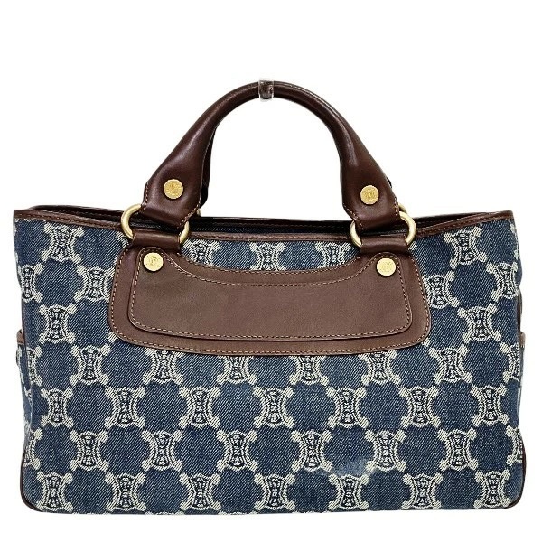 セリーヌ CELINE トリオンフ ブギー バッグ ハンドバッグ レディース 【中古】