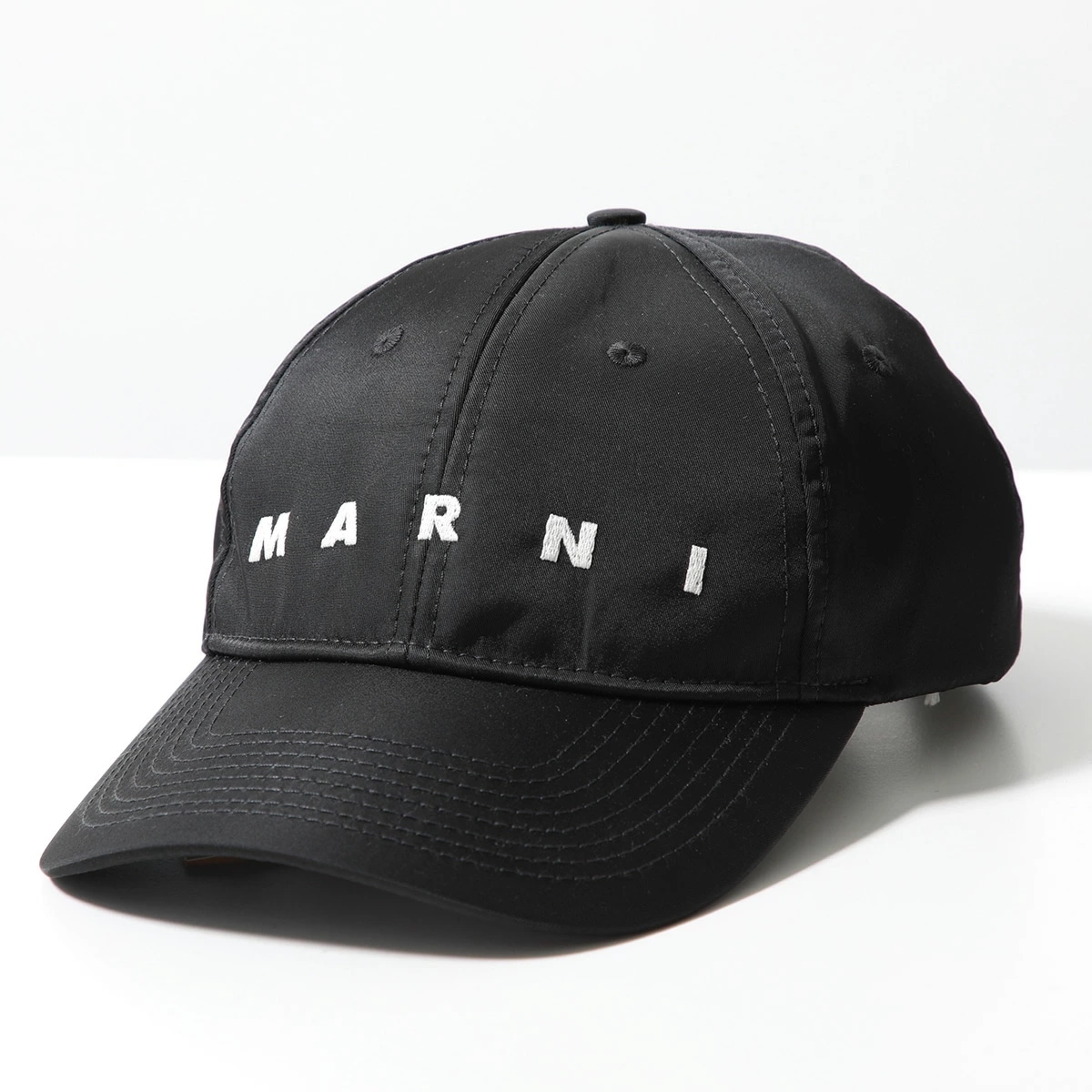 MARNI マルニ ベースボールキャップ CLZC0108SU UTN923 メンズ ロゴ刺繍 ナイロン 撥水 帽子 00N99/BLACK
