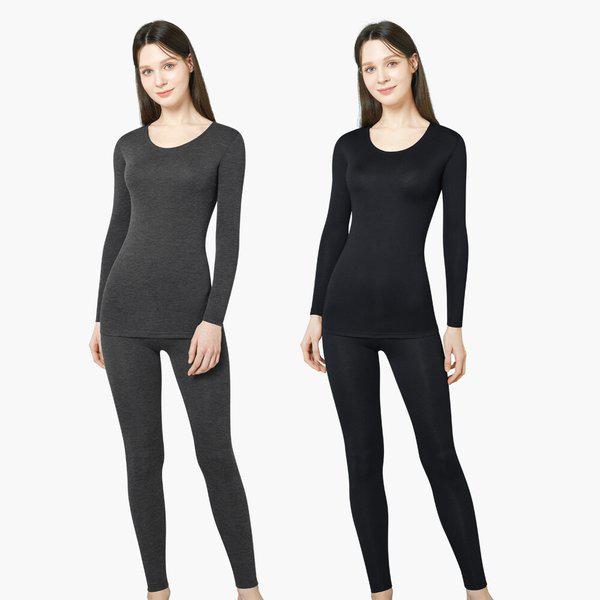 ボディヒート 女性 発熱肌着セット 冬 女性 長袖 下着 寒波 保温 タイツ 下着 登山 ゴルフ DBS1048