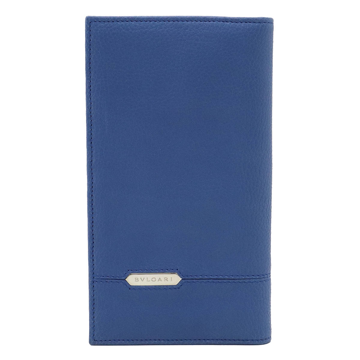 オクト 2つ折長財布 二つ折り長財布 レザー ブルー 青 シルバー金具 38648