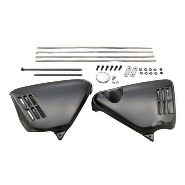 サイドカバー K0 STYLE K0LOOKサイドカバー CB1100 1013 専用 無塗装黒 D74916