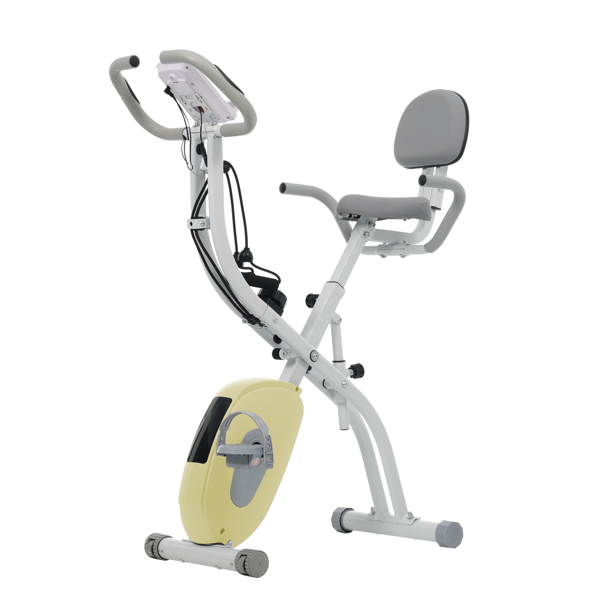 Xバイク+エクササイズバン-イエロー+ライトグレーGG4627 Yellow+Grey ABS+Steel(Q235)G352