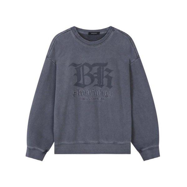 [] 男性) 3段ミニ裏毛グラフィック トレーナー (B243TS310P) [P003697829]