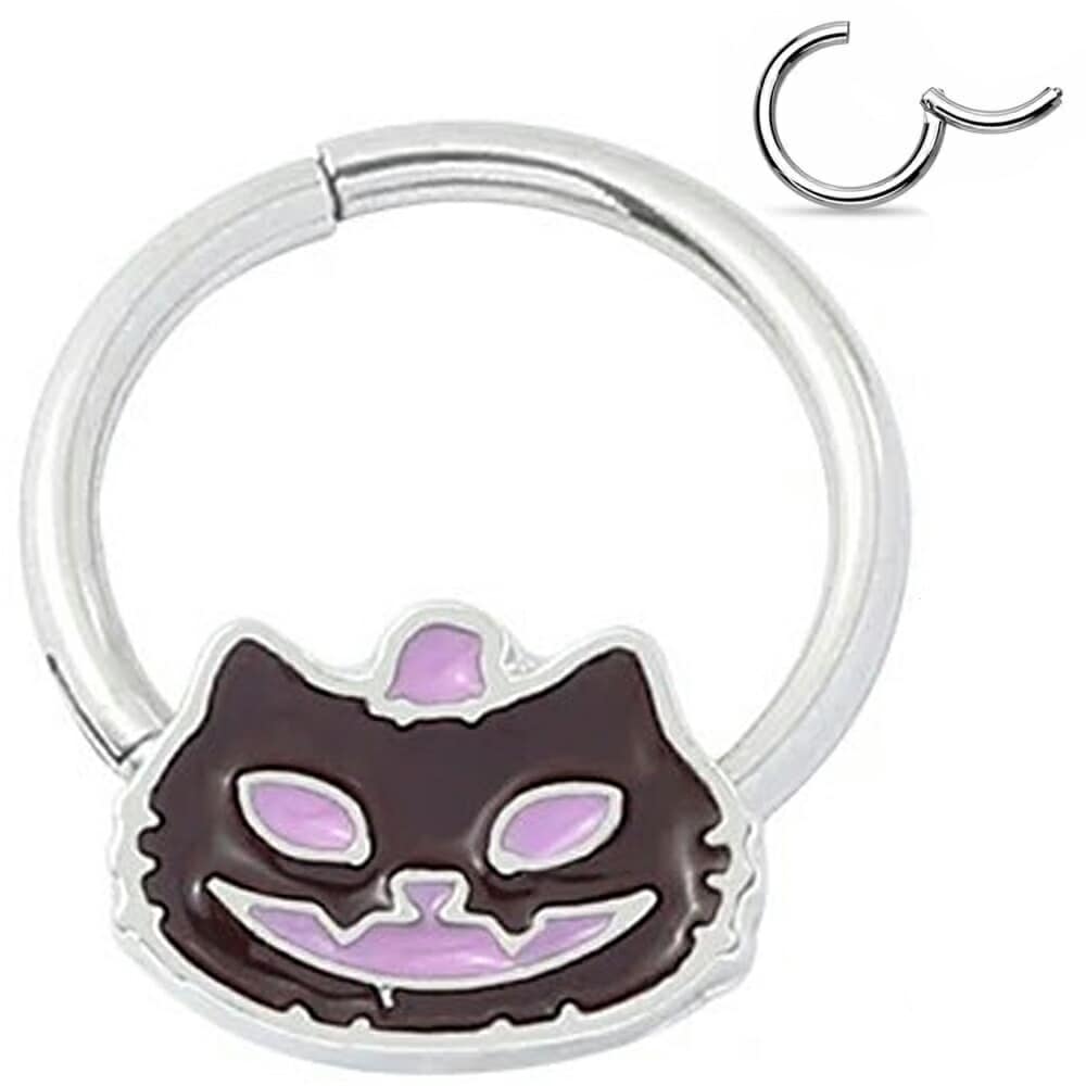 Qoo10] ボディピアス 16G 化け猫クリッカー