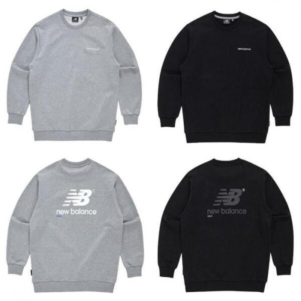 ニューバランスニューバランスユニエッセンシャルバックロゴスウェットシャツ_NBNCC21033