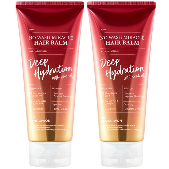 ノーウォッシュ ミラクル ヘアバーム 200ml x 2ea