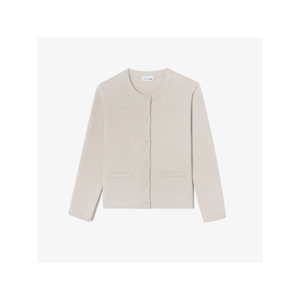 ラコステレディースジャケットカーディガン AF196E-54N XFJ Q2NAF196E-54NXFJ