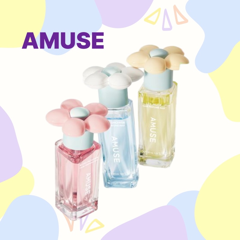 アミューズ ヘアパフュームミスト3種