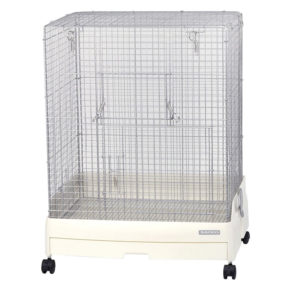 三晃商会　イージーホーム６０　ハイメッシュ　ＷＨ（ホワイト）（６２X５０．５X７８ｃｍ）　チンチラ　デグー　フクロモモンガ　ケージ　ＣＲＣ50―63―29―10―00