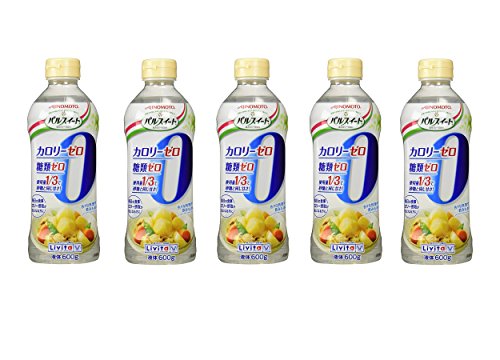 リビタ(Livita) 大正製薬 パルスイートカロリーゼロ液体タイプ 600g5本