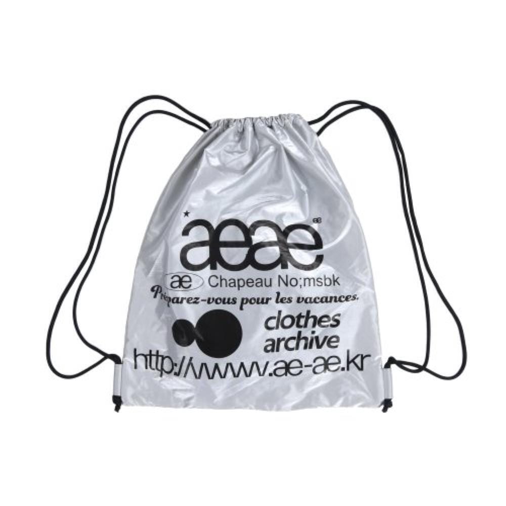 AEAE Web Logo Gym Sack SILVER A233UAB01SL 6,979円