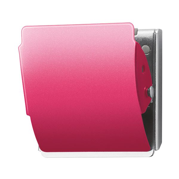 (まとめ) プラス マグネットクリップ ホールド Lピンク CP-047MCR 1個 (×30セット)