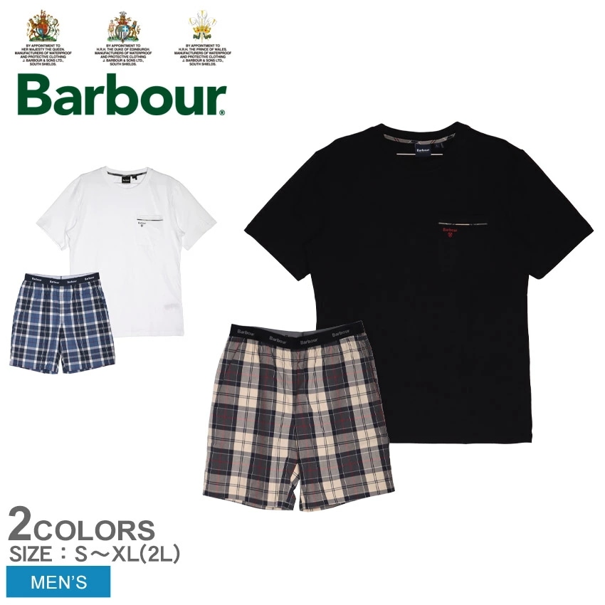 ベイルズ パジャマ セット MNW0042ST51 MNW0042NY58 メンズ 半袖 Tシャツ ルームウェア 部屋着 セットアップ 上下セット ブランド ポケット タータンチェック