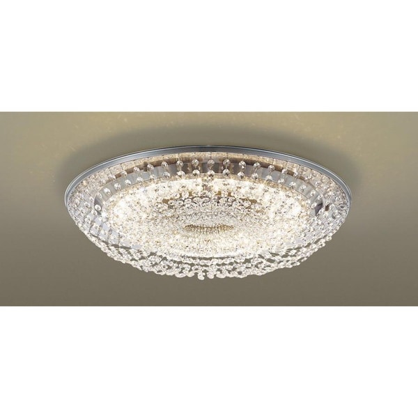 LGC50115 [天井直付型 LED（昼光色電球色） シーリングライト リモコン調光リモコン調色Uライト方式 シャンデリング 12畳]