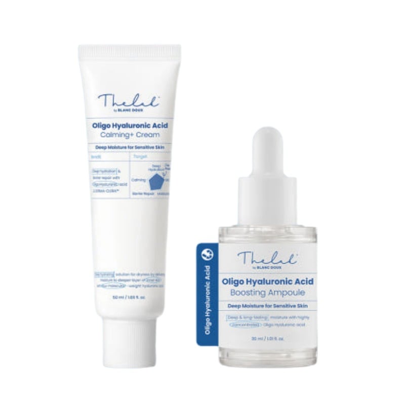 低分子ヒアルロン酸カーミング＋クリーム 50ml + ブースティングアンプル 30ml [2点セット]