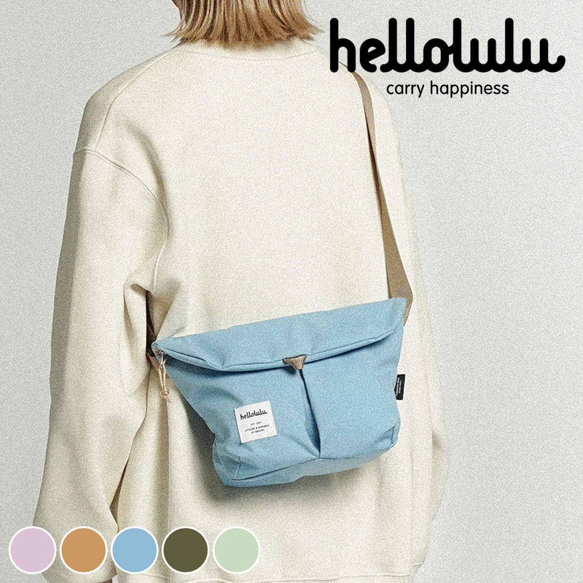 ショルダーバッグ hellolulu ミニ カセン MINI KASEN ハロルル バッグ レディース メンズ ミニショルダー かばん 鞄 クロスボディ 軽い 斜め掛け クロスバッグ