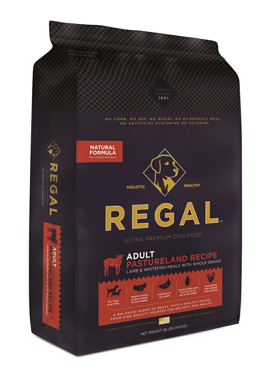 REGAL　リーガル　アダルト　パスチャーランドレシピ　ラム　11.8kg おやつのプレゼント付き【ドッグフード】【正規品】ドライフード 犬用