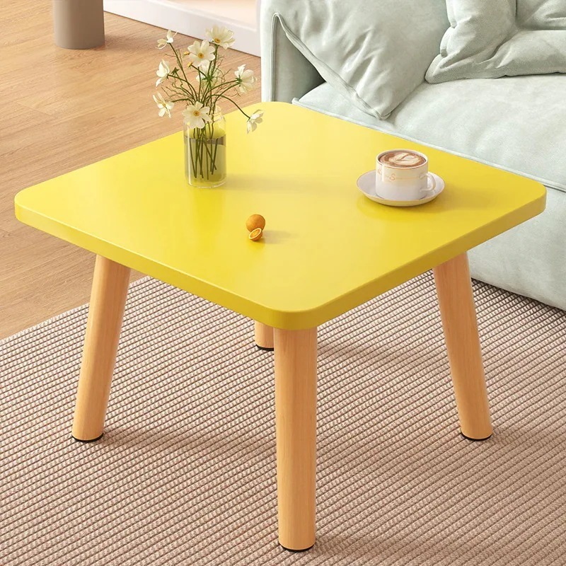 ローテーブル 小さなテーブルソファーテーブルティーテーブル家庭用移動可能な寝室小戸型リビングテーブル棚簡易レンタルハウス