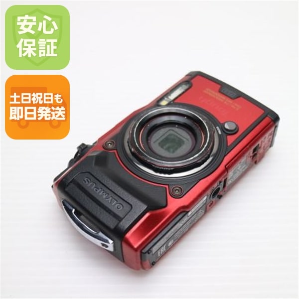 良品TG-6 レッド コンパクトデジタルカメラ 98