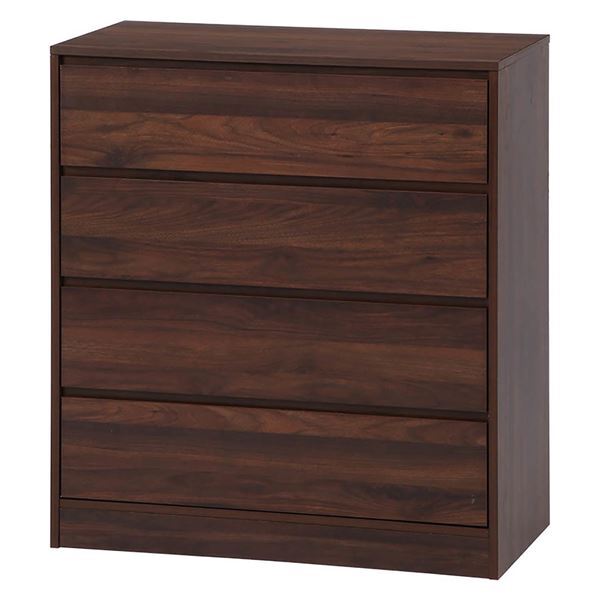 不二貿易 99454 工具不要4段チェスト MBR ミディアムブラウン メーカー直送