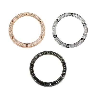 腕時計 ビッグバン 44mm用 ダイヤ ベゼル 色 ゴールド / シルバー / ブラック