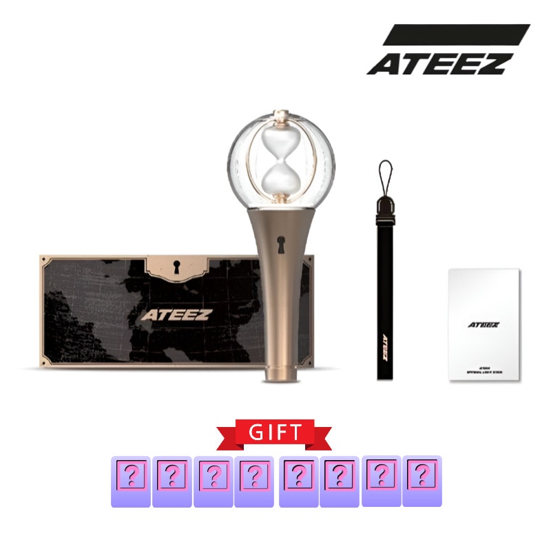 【公式】ATEEZ OFFICIAL LIGHT STICK VER.2 公式ペンライト 応援棒 即日発送(+当店限定フォトカード8枚)