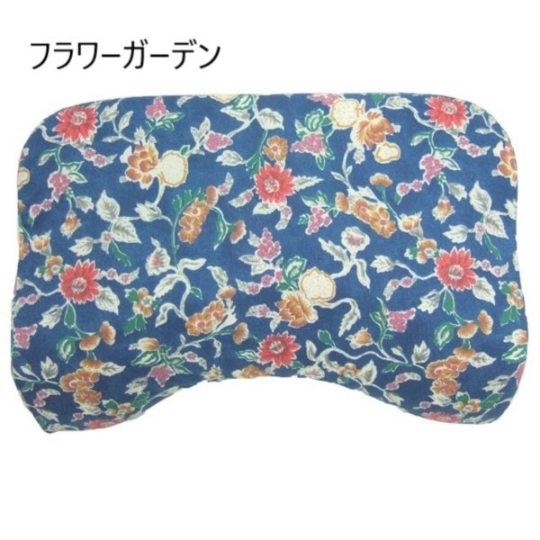 低反発枕 カバー付き（フラワーガーデン） 肩フィット SP-5