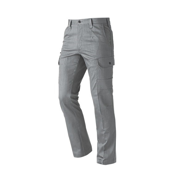 村上被服製 5404 スーパーストレッチ素材使用 カーゴパンツ ライトグレー L 6,419円