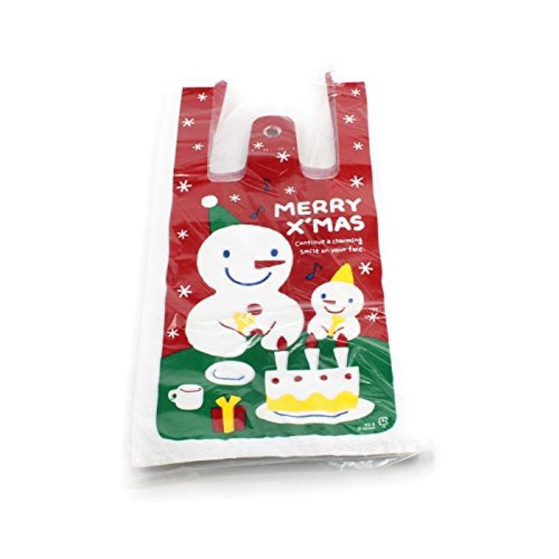 クリスマス 袋 ラッピング 手提げ 小袋 ビニール袋 クッキー お菓子 気質アップ 100枚 キャンディ 品質保証 レジ袋