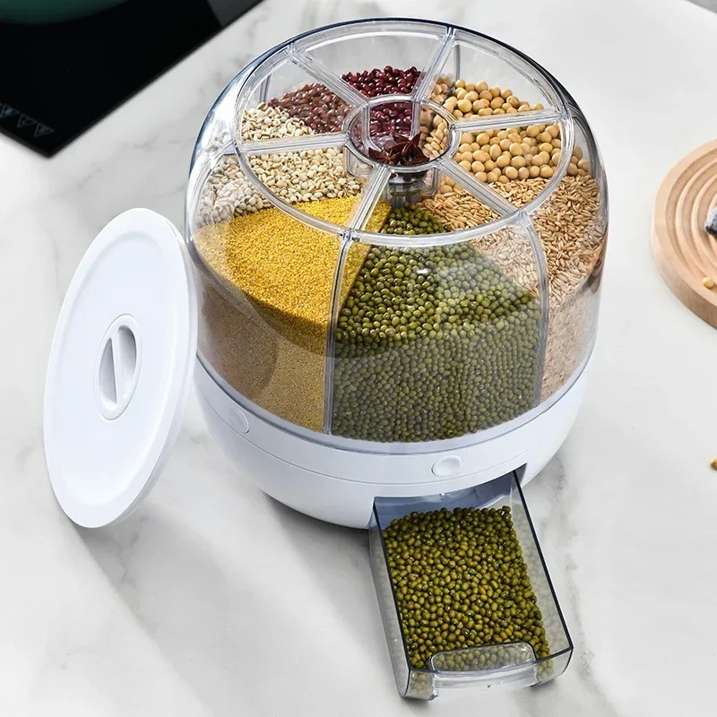 防虫・防湿米バケツ食品グレード密閉バケツ家庭用米タンクグレインプレス収納ボックス - AliExpress 15