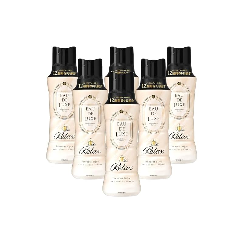 即納：レノア オードリュクス 香り付け専用ビーズ マインドフルネスシリーズ リラックス 本体 520mL×6本