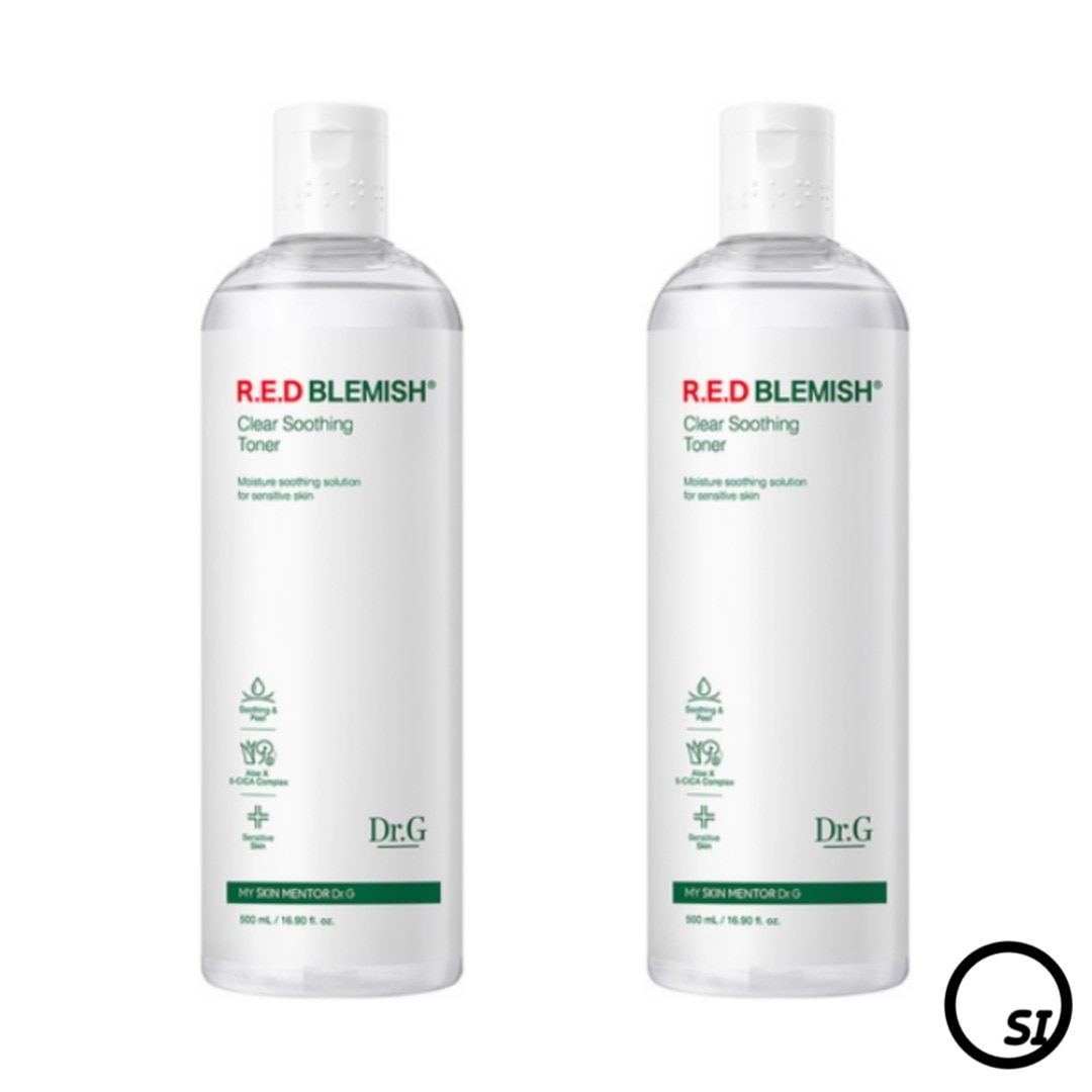 【大容量 1+1】レッド ブレミッシュ クリア スージング トナー 500ml + 500ml