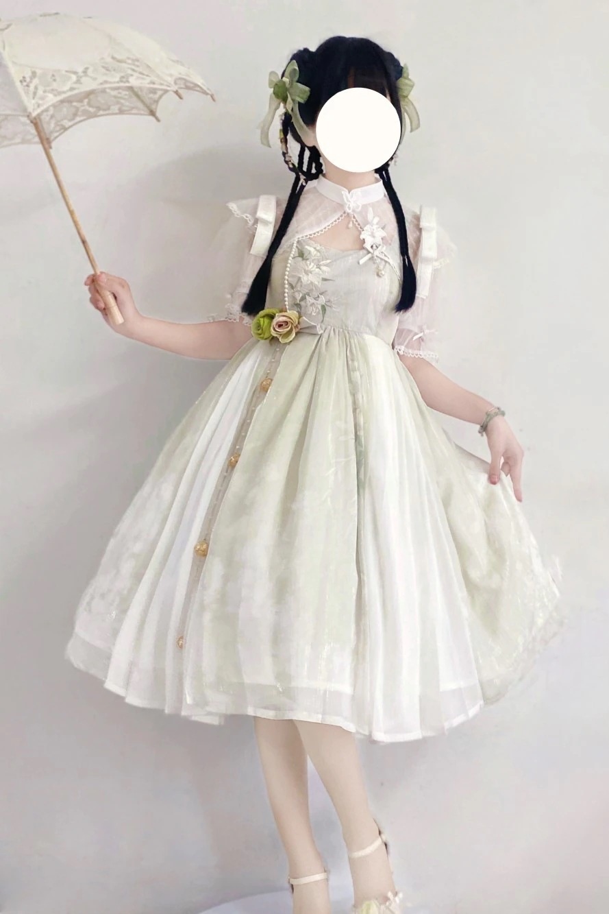 正規品デザイン春日百合韓国lolitacos要素ワンピース新韓国