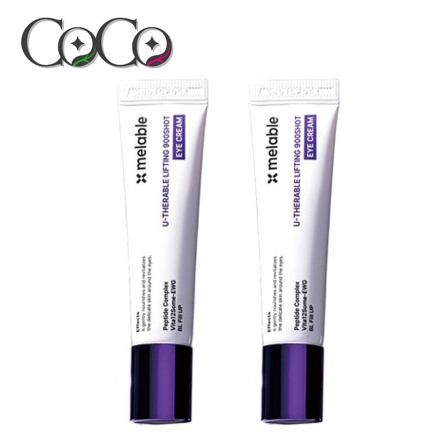 【正規品】[melable]メラブルユーセラブルリフティング900ショットアイクリーム 15ml , 2個[目下脂肪/目隠しリフティング]