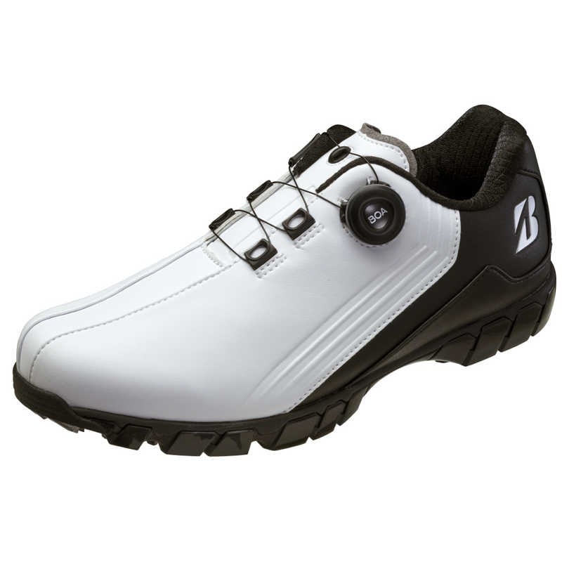 ブリヂストン　ゴルフシューズ ゼロ・スパイク バイター ワイド ( ZSP-BITER WIDE ) [ メンズ / 26.0cm / 4E / スパイクレス / ホワイト ]　SHG380