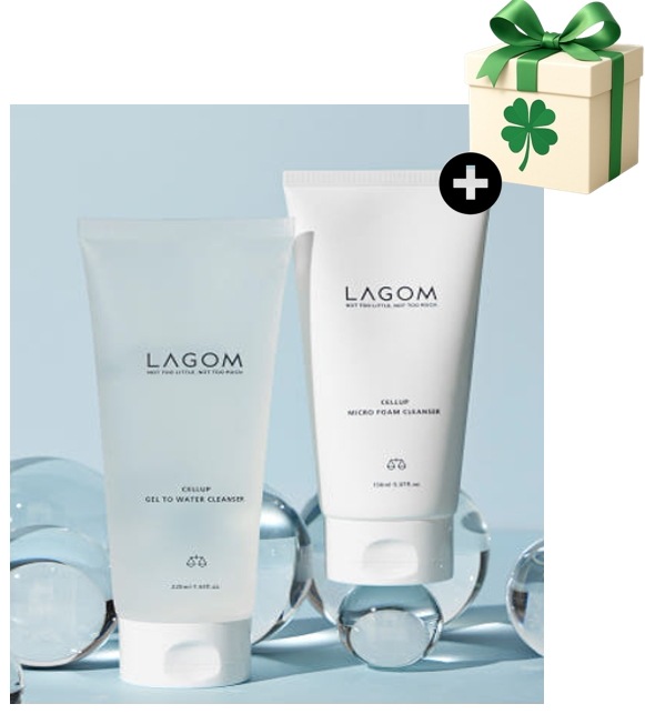 【保湿クレンジング2種セット】 マイクロフォームクレンザー 50mL + ジェル・トゥ・ウォータークレンザー 65mL　韓国人気 洗顔フォーム/ 企画セット/ 毛穴ケア/ 保湿/ 敏感肌/ 韓国コスメ 6,159円