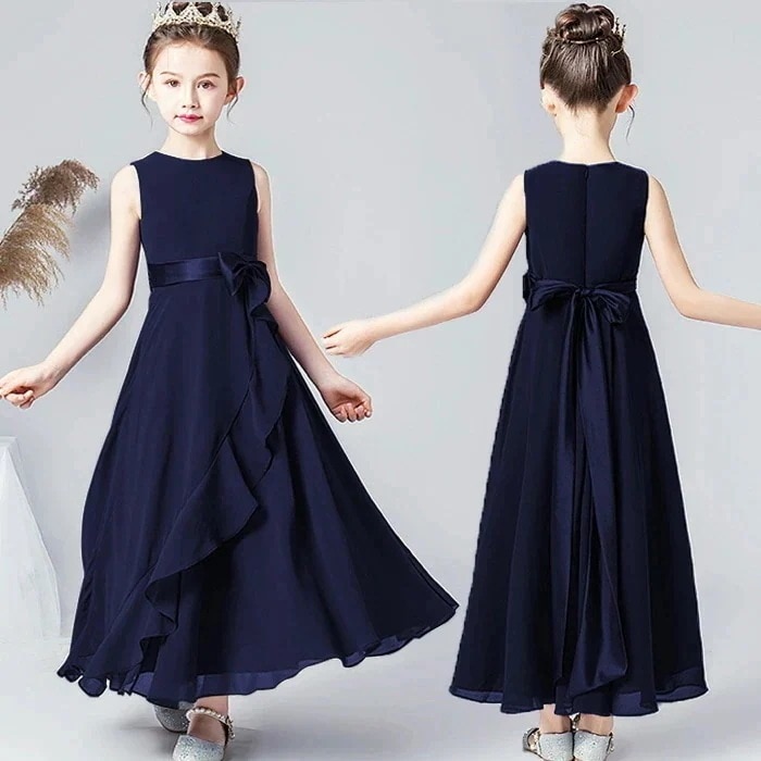 最安値販売豪華ドレス ピアノ発表会 ドレス キッズ ジュニア ワンピース 結婚式 子供服 ロングドレス 子供ドレス フラワーガール ジュニアドレス 160 150 140 130 子どもドレス